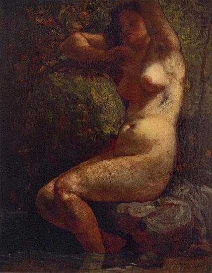 Baigneuse, Gustave Courbet